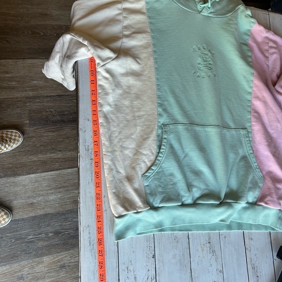 Teddy Fresh X- Large Color Block 100% Cotton Hoodie - Picture 9 of 9